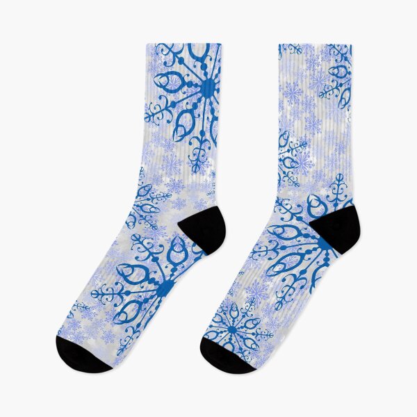 Item preview, Elegant Winter Snowflakes designed and sold by Lyraluxe.