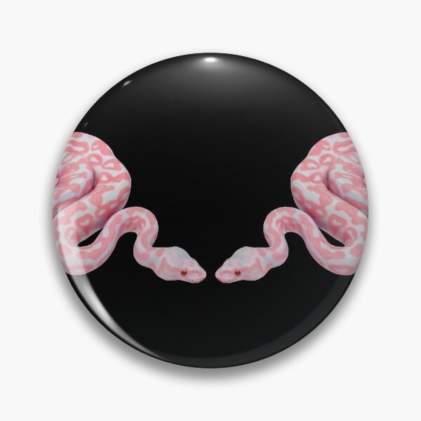 Item preview, Pink Mirrored Snakes, Pink Snakes, Snake, Girl Snake, Pretty Snakes, Snake Pattern designed and sold by Clancy Rodgers.