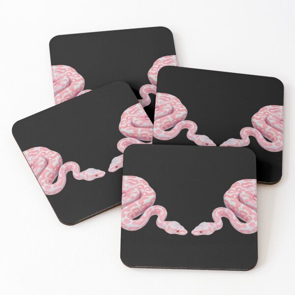Item preview, Pink Mirrored Snakes, Pink Snakes, Snake, Girl Snake, Pretty Snakes, Snake Pattern designed and sold by Clancy Rodgers.