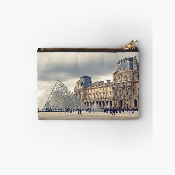 Item preview, Louvre Museum with Louvre Pyramid in Paris designed and sold by Claraveritas.