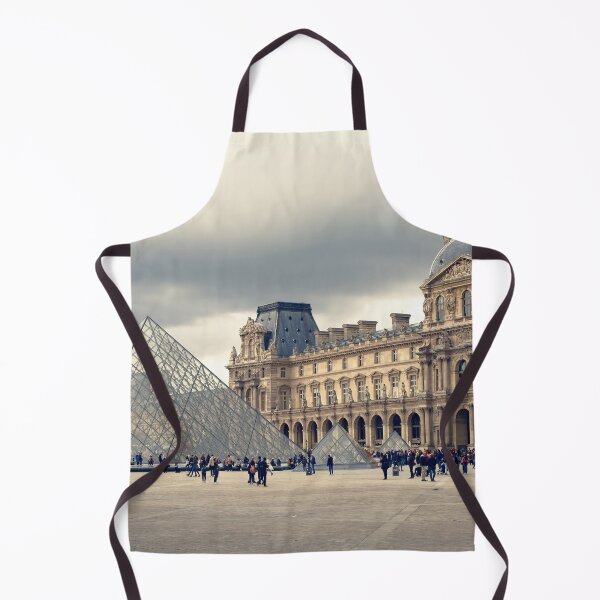 Item preview, Louvre Museum with Louvre Pyramid in Paris designed and sold by Claraveritas.