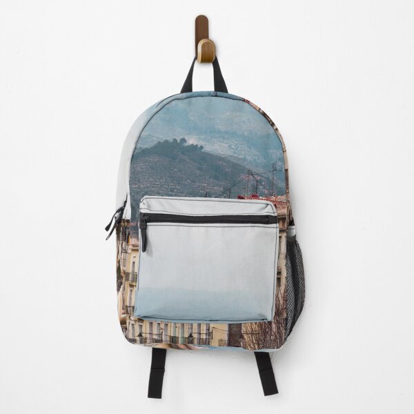 Item preview, View Houses Mountains Foggy Alcoy Spain designed and sold by TamDigitalPrint.