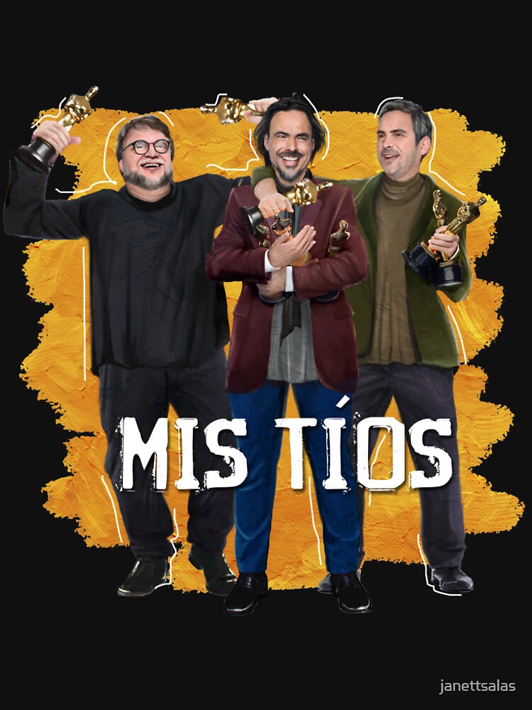 Thumbnail 6 of 6, Premium T-Shirt, Mexican Filmmakers (With Text) | Mis Tíos designed and sold by janettsalas.