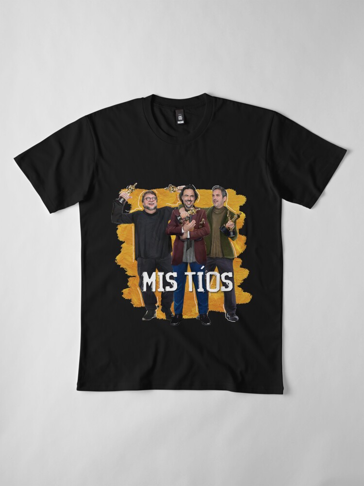 Thumbnail 4 of 6, Premium T-Shirt, Mexican Filmmakers (With Text) | Mis Tíos designed and sold by janettsalas.