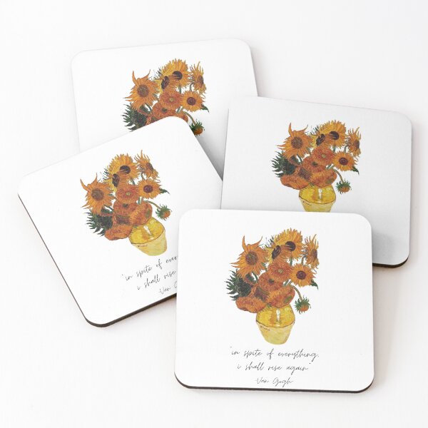 Item preview, Van Gogh Sunflower Quote designed and sold by McAra S..