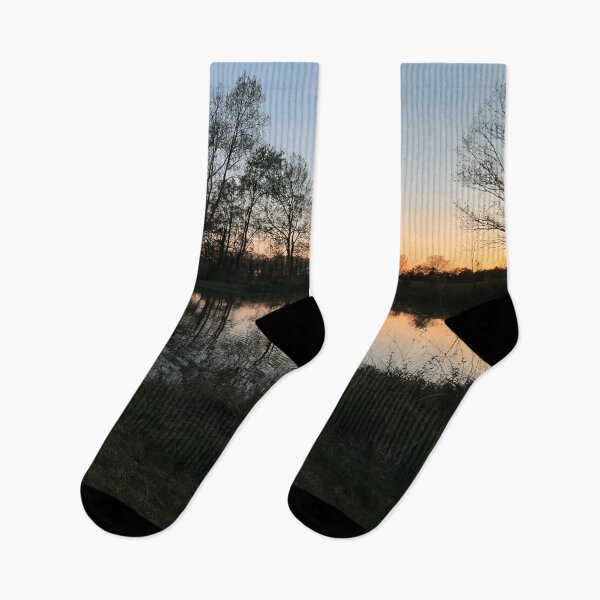 Item preview, Sunset on WV Pond designed and sold by rachelbelle.