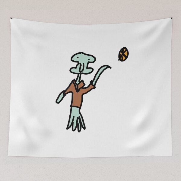 Item preview, Poorly Drawn Squidward designed and sold by SaltyTuba.