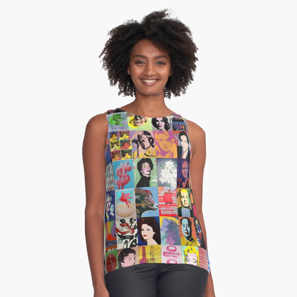 Item preview, Sleeveless Top designed and sold by Montage-Madness.