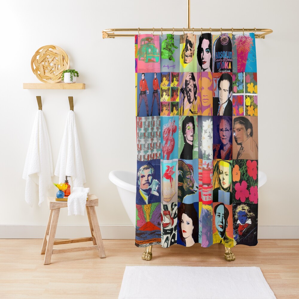 Andy Warhol Shower Curtain