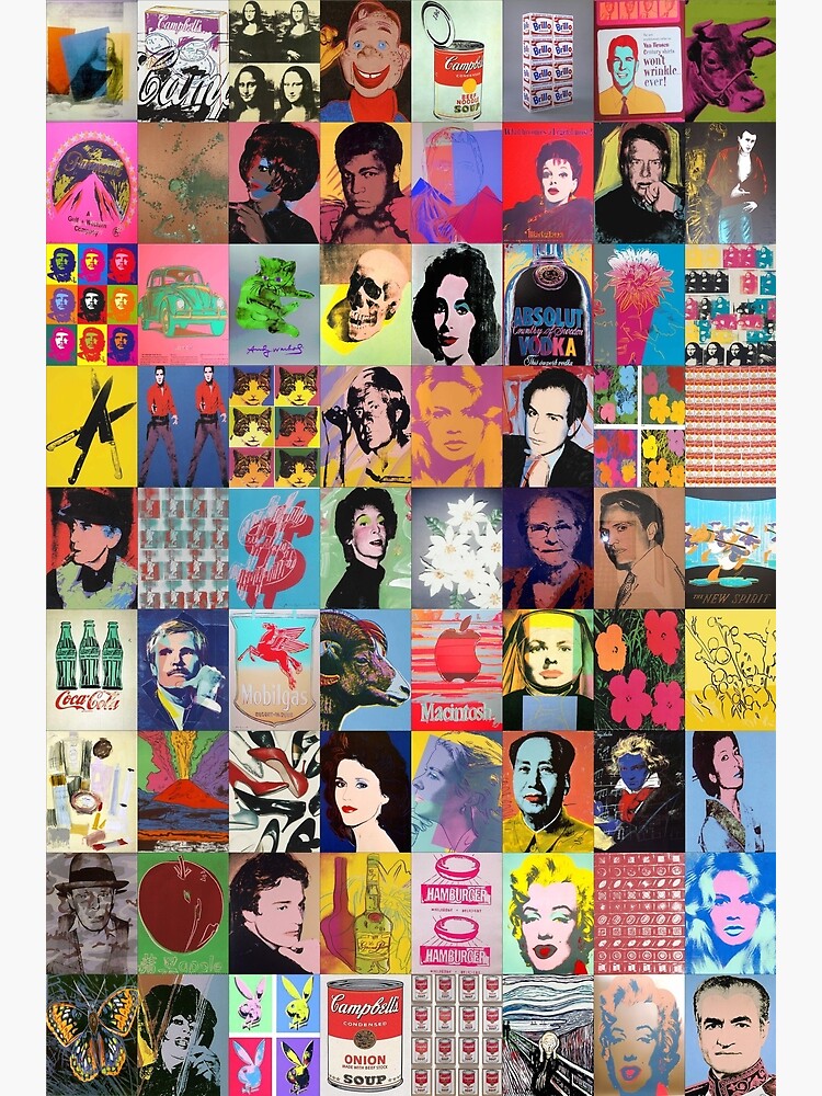 Andy Warhol Greeting Card