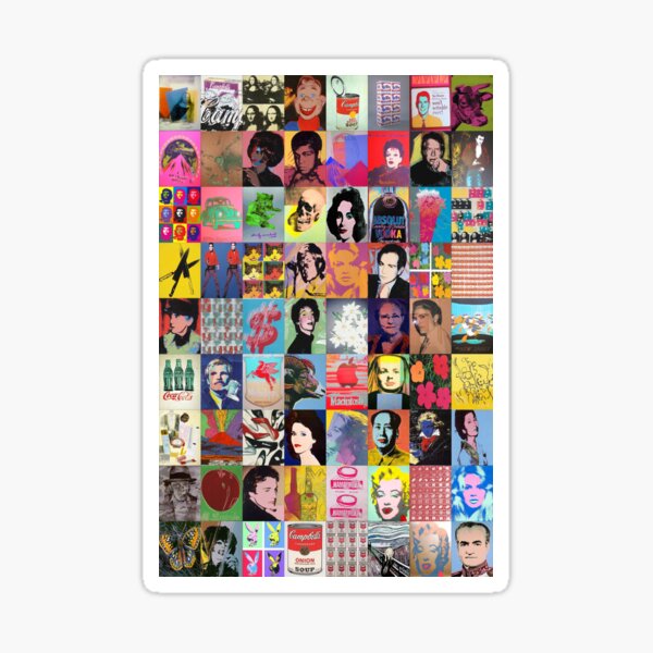 Item preview, Andy Warhol designed and sold by Montage-Madness.