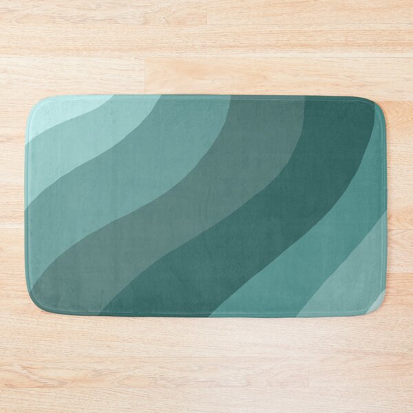 Item preview, seafoam teal waves designed and sold by rusdesigns.