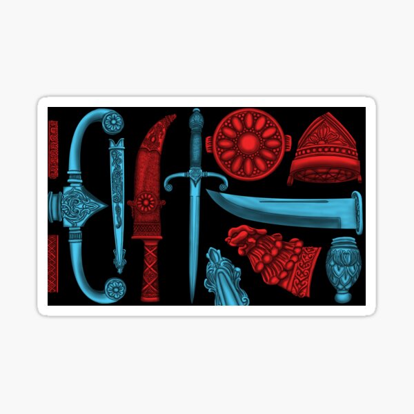 Knives Sticker
