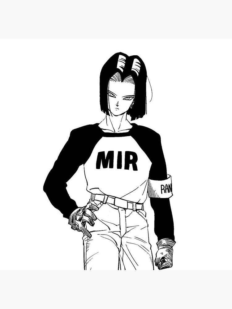 How to Draw Android 17 | Dragon Ball Super - YouTube