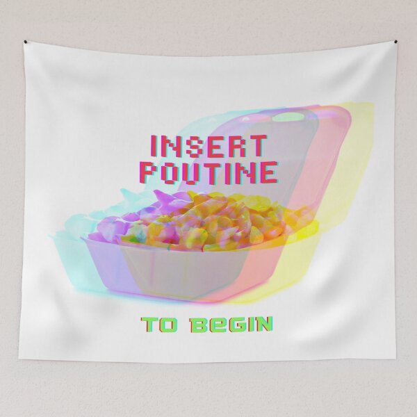 Item preview, Insert Poutine to Begin designed and sold by sillyaprons.