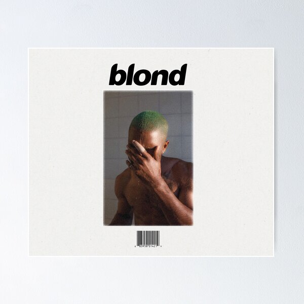 ZXETY Frank Ocean Poster Blonde Poster Canvas Printed Poster
