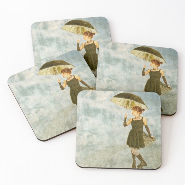 Item preview, Pretty Girl with Umbrella designed and sold by Ana CB Studio.