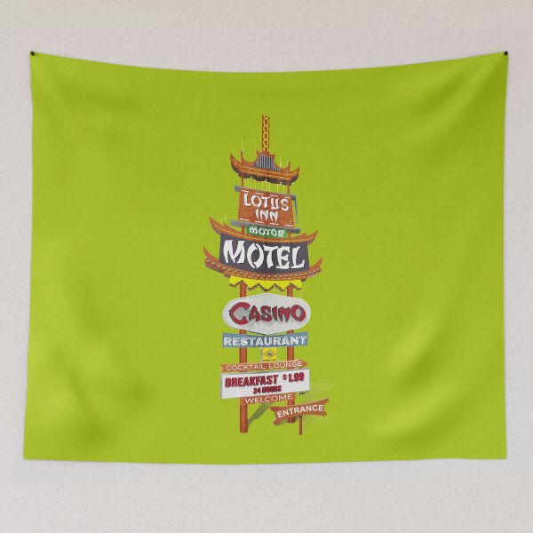 Item preview, Lotus Inn Motel  designed and sold by PatArtByKevin.