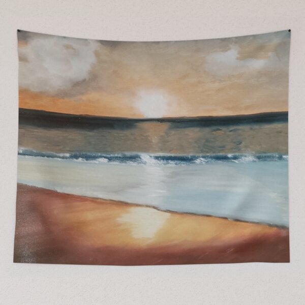 Item preview, Eventide oil painting by tabitha kremesec designed and sold by Tabitha Kremesec.