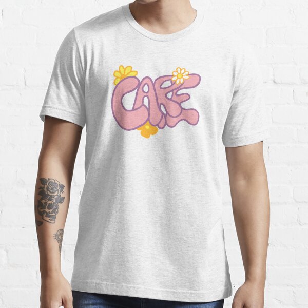 Care' Type design (beabadoobee) :) Essential T-Shirt for Sale by scarlevie