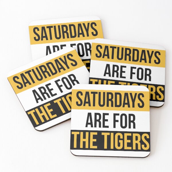 Item preview, Saturdays Are For The Tigers Shirts & Stickers designed and sold by alecleslie.