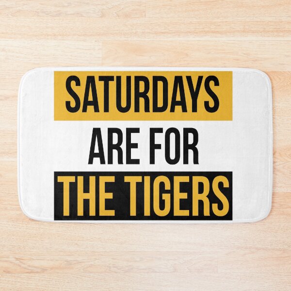 Item preview, Saturdays Are For The Tigers Shirts & Stickers designed and sold by alecleslie.