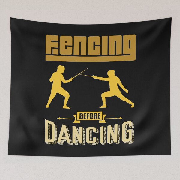 Item preview, Fencing Dancing Funny Sayings Gift designed and sold by eiwo87.