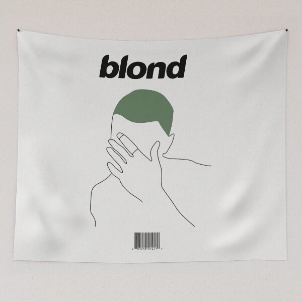 Item preview, Blond Frank Ocean Album Line Work Outline Drawing designed and sold by LLCRG.
