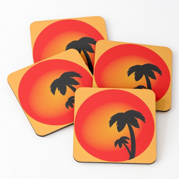 Item preview, Drawing palm trees sunset designed and sold by BV-creas.