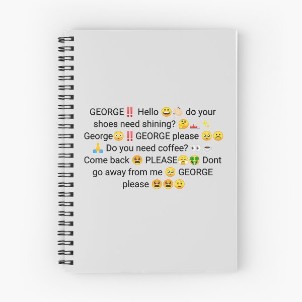 Item preview, George do your shoes need shining?  designed and sold by Cloud Five.