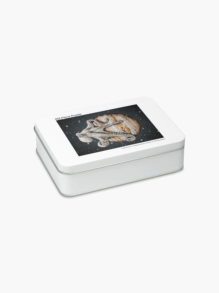Alternate view of Celestial Cephalopod Jigsaw Puzzle
