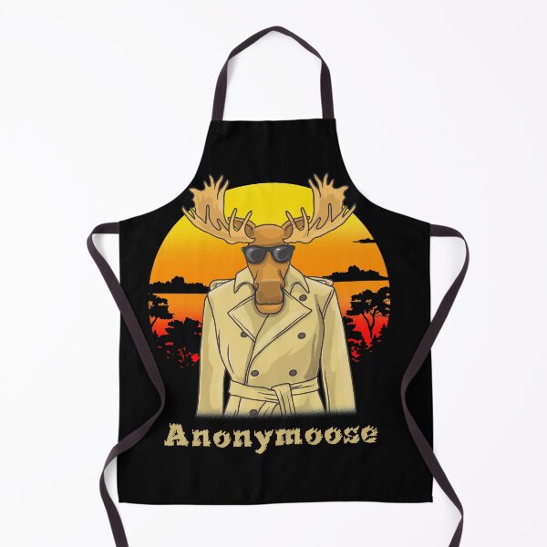 Item preview, Funny Moose Anonymoose Pun designed and sold by PragmaticFalcon.