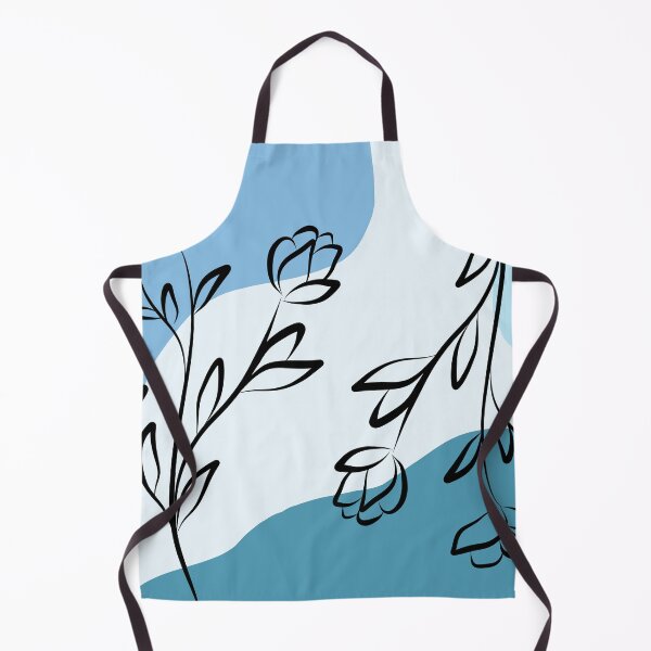 Item preview, Drawn Flowers with Modern Abstract Background designed and sold by MarzStudio.