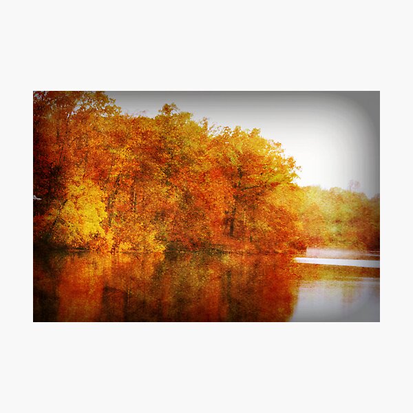 Rust and Orange Autumn Photographic Print