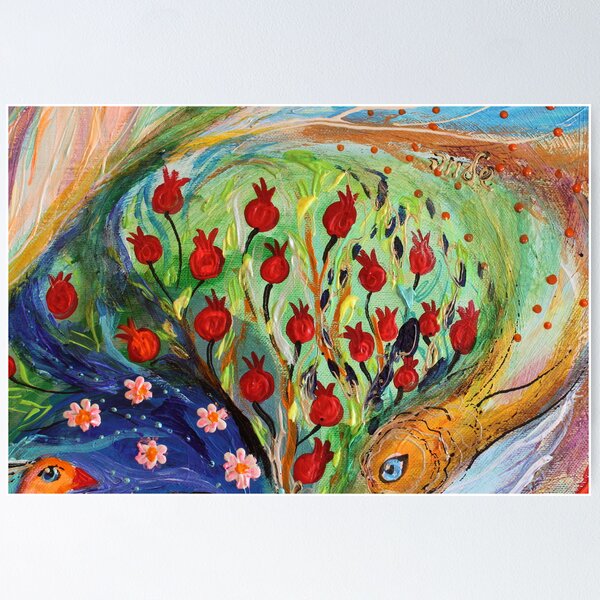 Item preview, Original painting fragment 81 designed and sold by Elena Kotliarker.