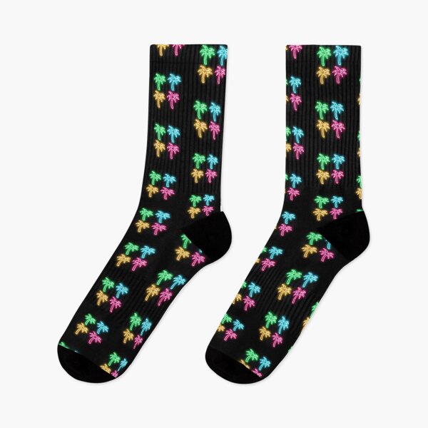 Item preview, Awesome Multicolored Neon Palm Trees designed and sold by dylanxh.