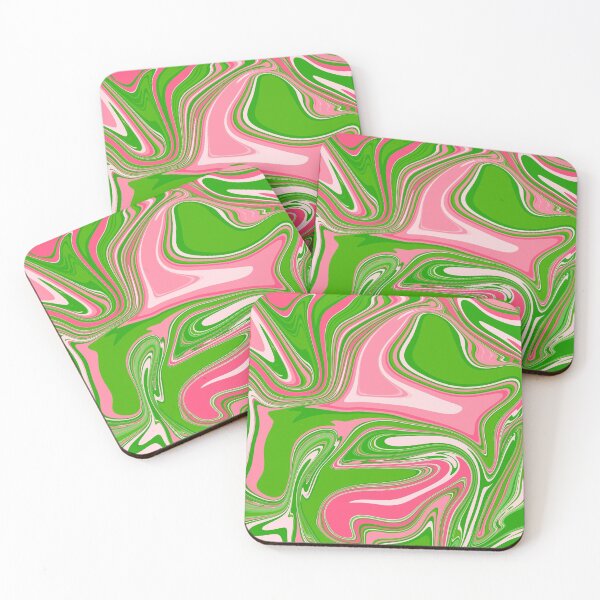 Item preview, Pink green swirl  designed and sold by meghanzappia.