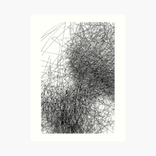 Wind Drawing #020 Art Print