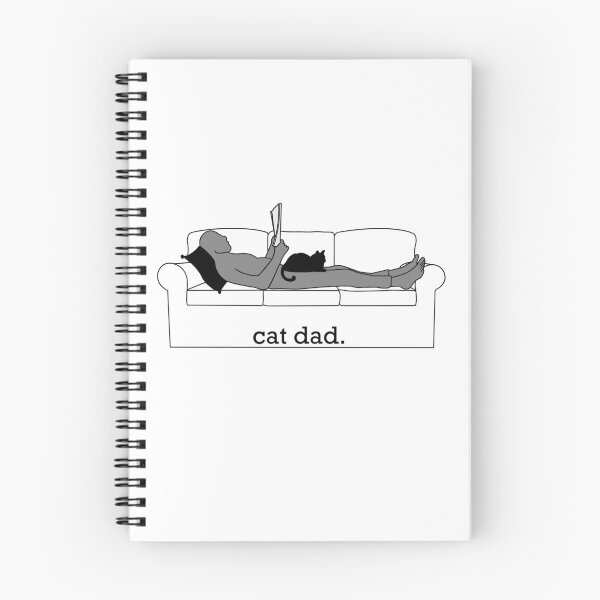 Item preview, "Cat Dad" Commissioned Sticker designed and sold by gsnavelydesigns.