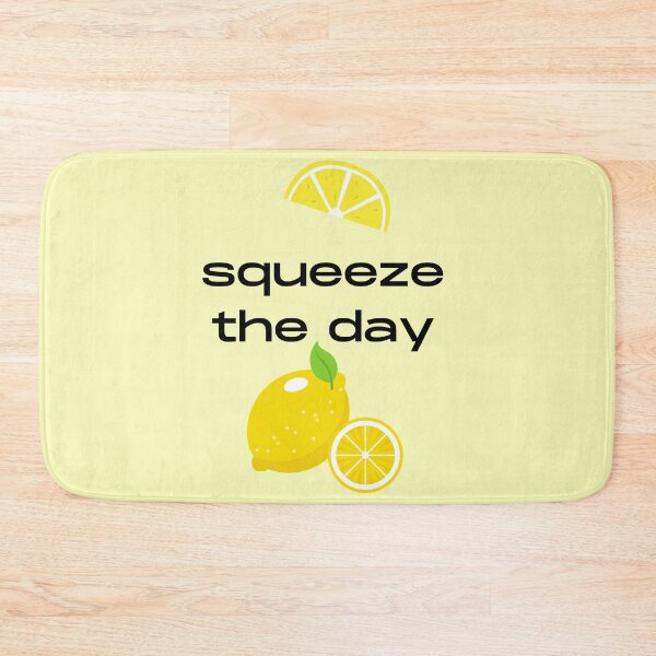 Item preview, Squeeze the day fruity pun designed and sold by Felicity-K.