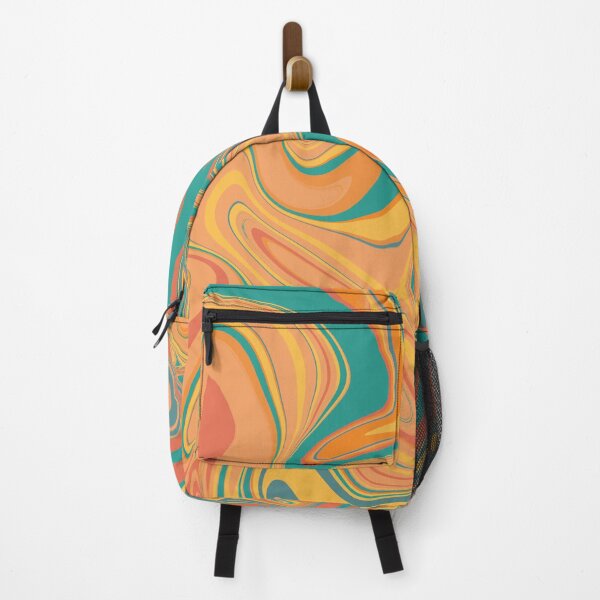 Item preview, Yellow orange teal swirl designed and sold by meghanzappia.