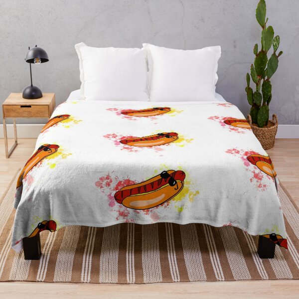 Item preview, Summer hot dog illustration designed and sold by BV-creas.