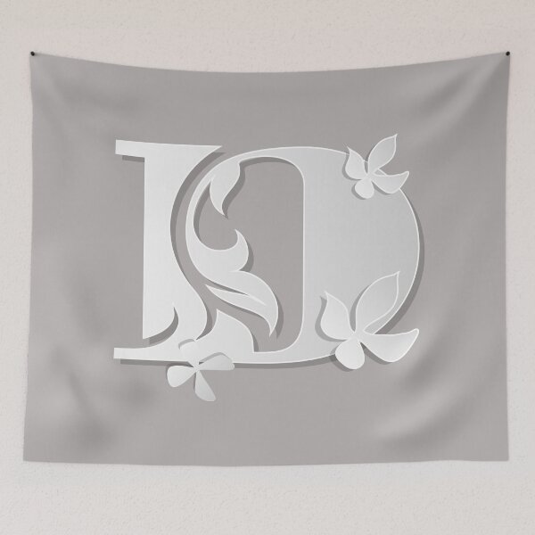 Item preview, Monogram D, letter D designed and sold by Elenia Design.