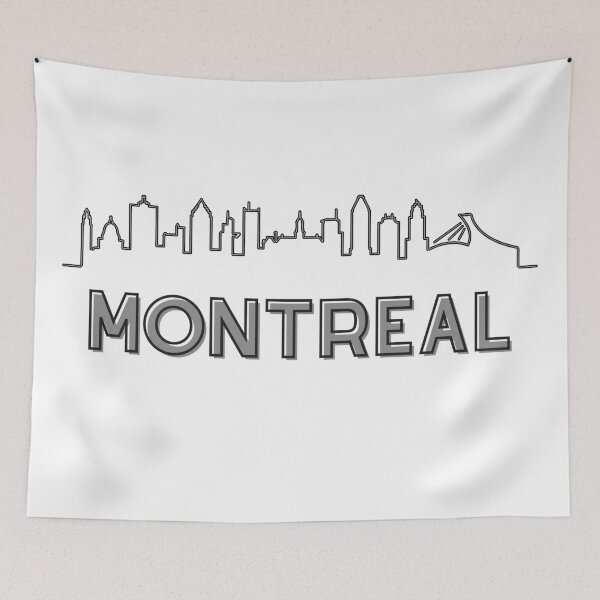 Item preview, Montreal City Skyline designed and sold by sillyaprons.