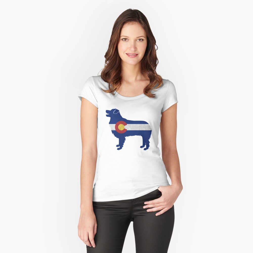 Item preview, Fitted Scoop T-Shirt designed and sold by TriPodDogDesign.