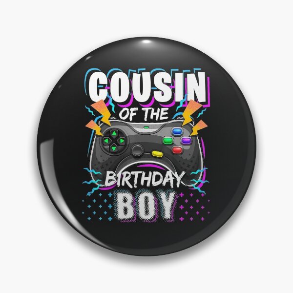 Item preview, Cousin of the Birthday Boy Matching Video Game Birthday designed and sold by Lykhota97.