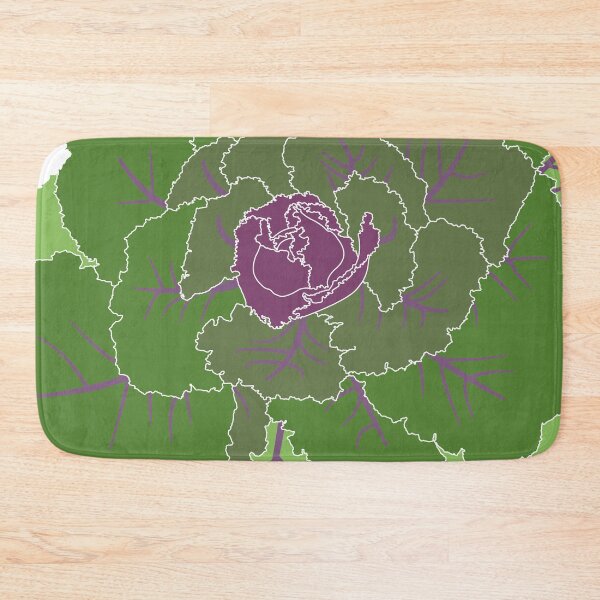 Item preview, Decorative Cabbage with Purple Veins designed and sold by sporadicdoodlin.