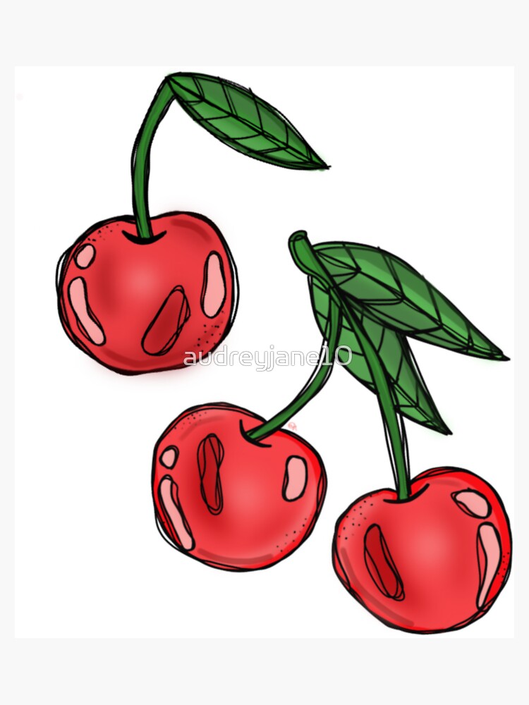 [ KIRSH ]★DOODLE CHERRY RING Scarlet Poppies by Aksinya Nizhnik Intermediate Cross Stitch