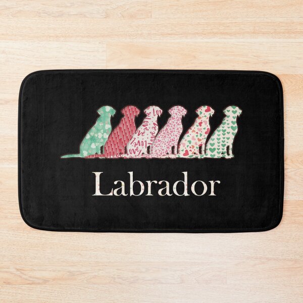 Item preview, Labrador Retriever Hearts Valentine designed and sold by PragmaticFalcon.