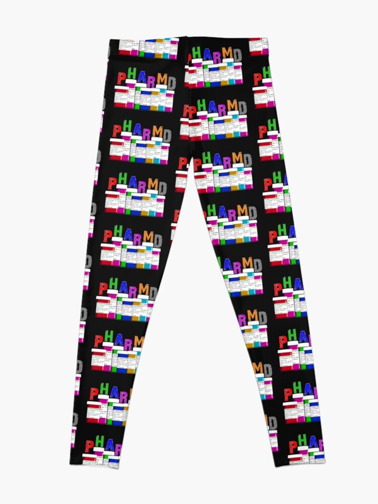 Alternate view of Pharmacist PharmD Prescription Bottles Leggings